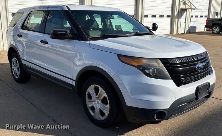 image for item DW7435 2014 Ford Explorer Police Interceptor SUV