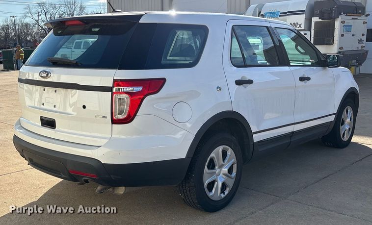 image for item DW7435 2014 Ford Explorer Police Interceptor SUV