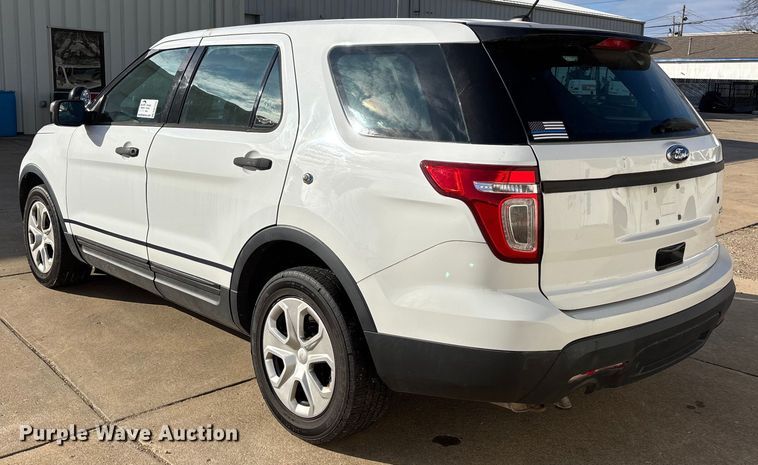 image for item DW7435 2014 Ford Explorer Police Interceptor SUV