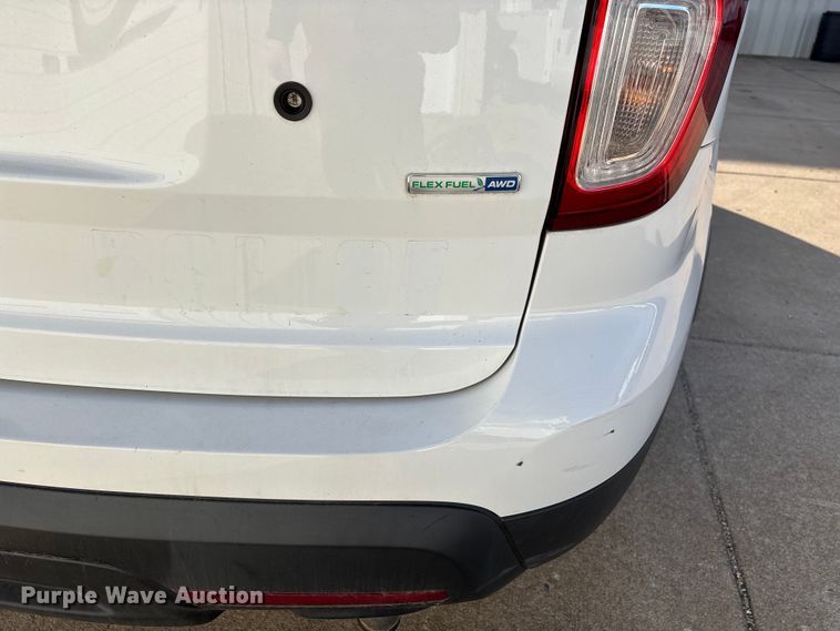 image for item DW7435 2014 Ford Explorer Police Interceptor SUV