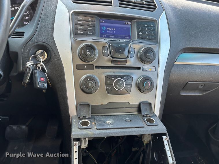 image for item DW7435 2014 Ford Explorer Police Interceptor SUV