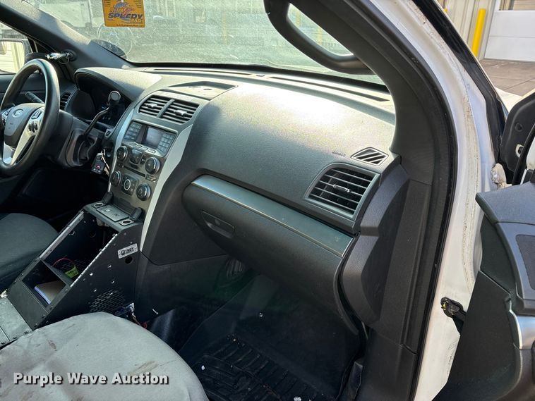 image for item DW7435 2014 Ford Explorer Police Interceptor SUV