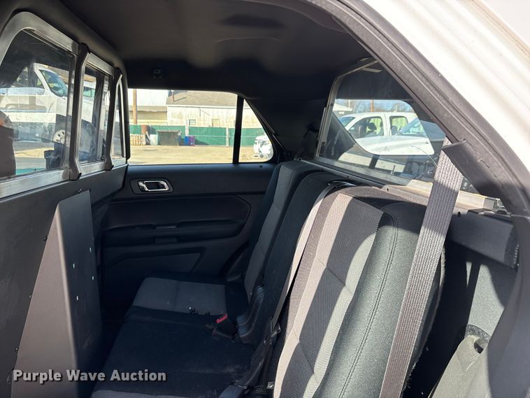 image for item DW7435 2014 Ford Explorer Police Interceptor SUV