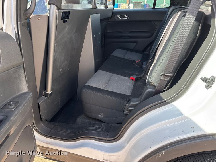 image for item DW7435 2014 Ford Explorer Police Interceptor SUV