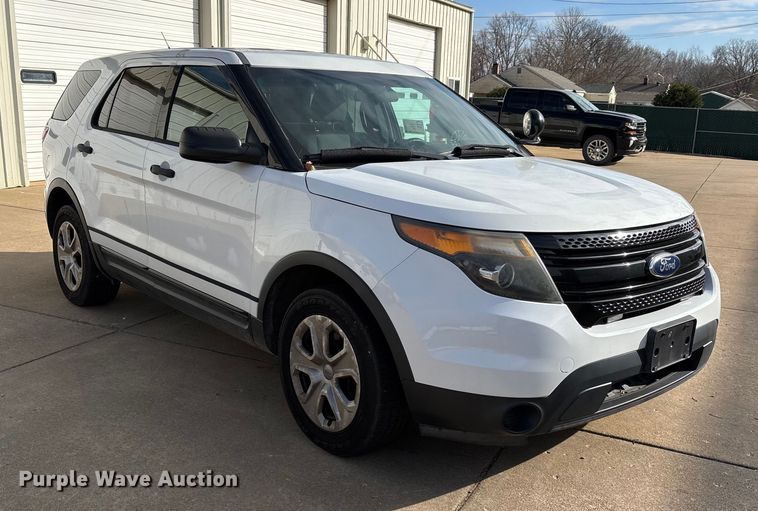image for item DW7436 2013 Ford Explorer Police Interceptor SUV
