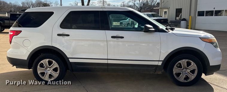 image for item DW7436 2013 Ford Explorer Police Interceptor SUV