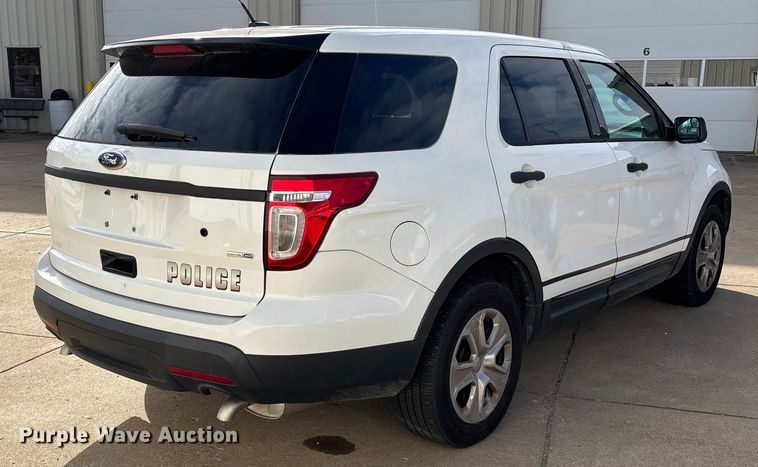 image for item DW7436 2013 Ford Explorer Police Interceptor SUV