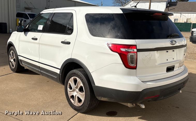 image for item DW7436 2013 Ford Explorer Police Interceptor SUV