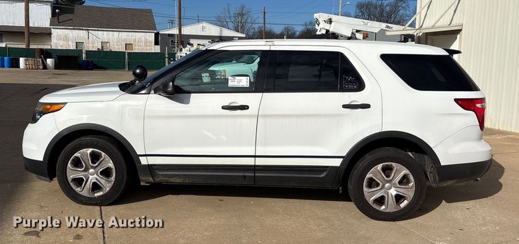 image for item DW7436 2013 Ford Explorer Police Interceptor SUV