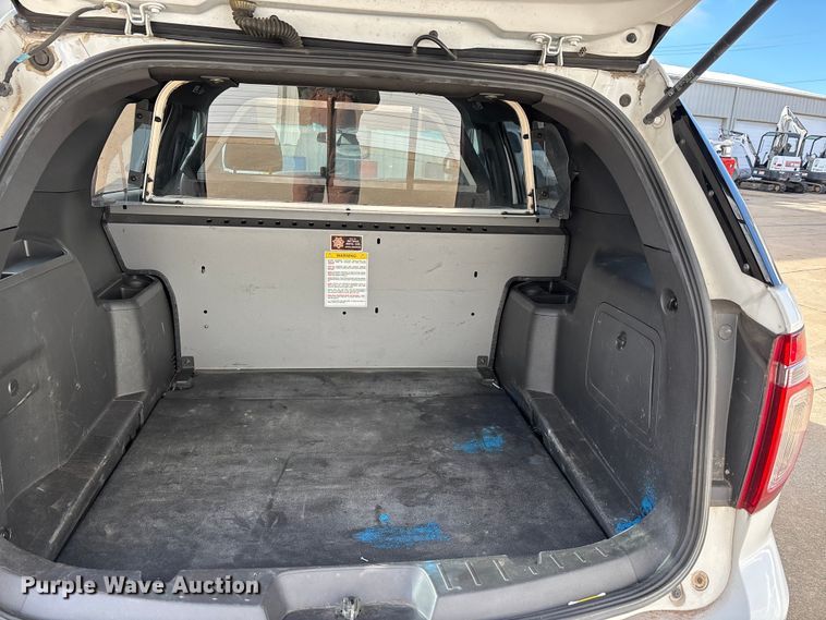 image for item DW7436 2013 Ford Explorer Police Interceptor SUV