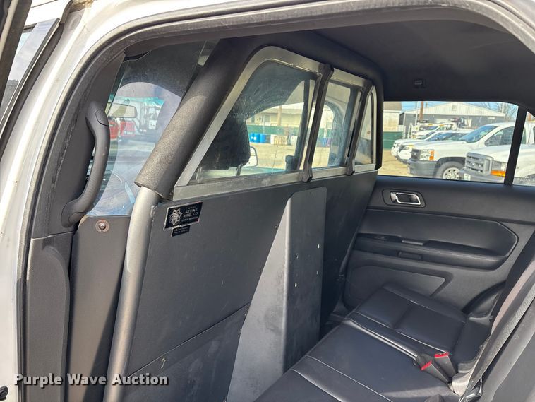 image for item DW7436 2013 Ford Explorer Police Interceptor SUV