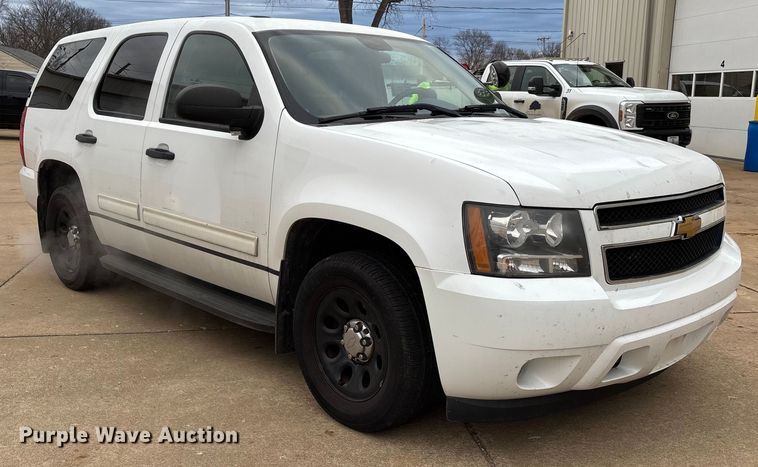 image for item DW7437 2012 Chevrolet Tahoe Police SUV