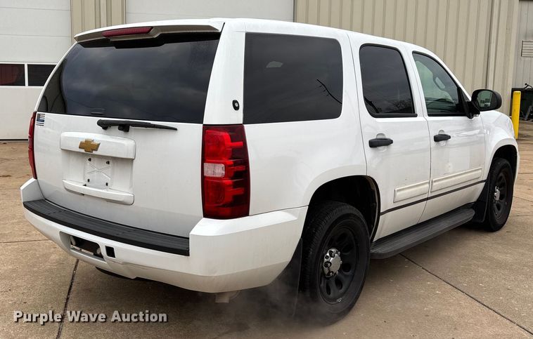 image for item DW7437 2012 Chevrolet Tahoe Police SUV