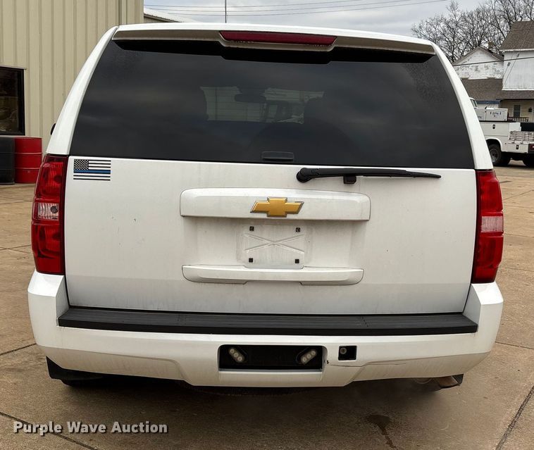 image for item DW7437 2012 Chevrolet Tahoe Police SUV