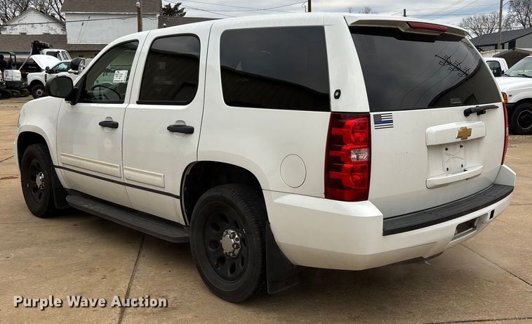 image for item DW7437 2012 Chevrolet Tahoe Police SUV