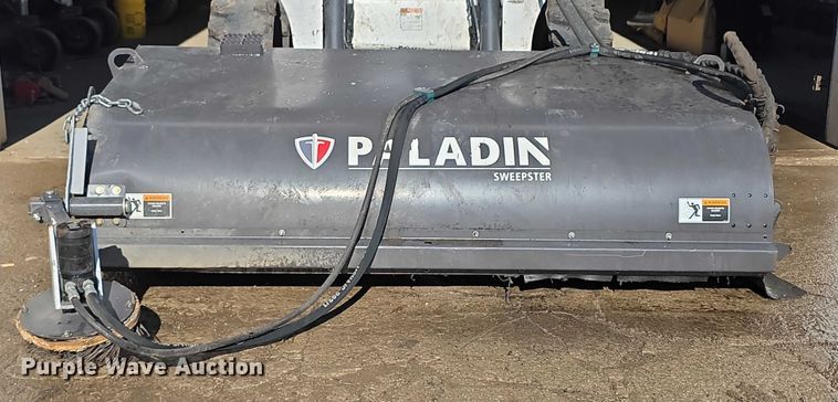 image for item DZ3808 2022 Paladin 21584M-0022 skid steer sweeper