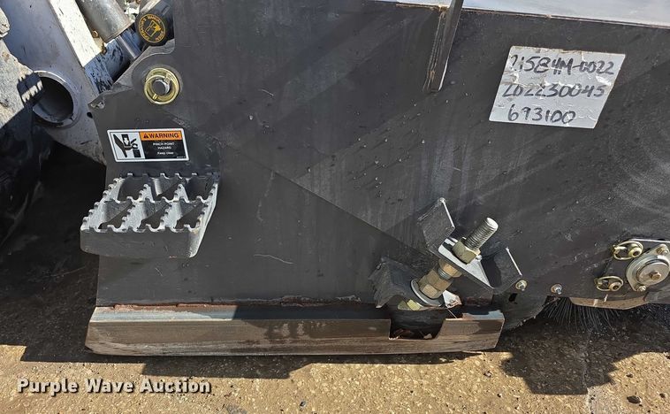 image for item DZ3808 2022 Paladin 21584M-0022 skid steer sweeper