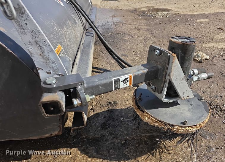 image for item DZ3808 2022 Paladin 21584M-0022 skid steer sweeper