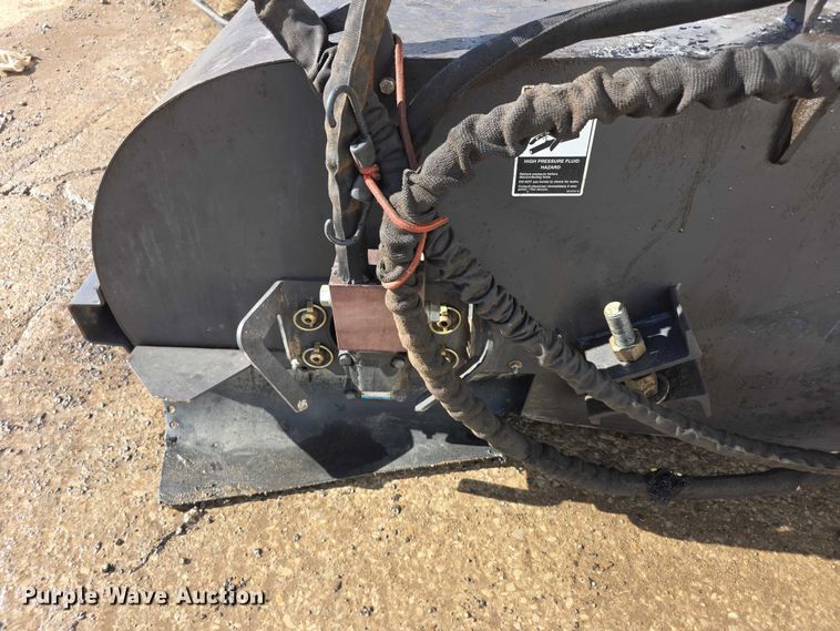 image for item DZ3808 2022 Paladin 21584M-0022 skid steer sweeper