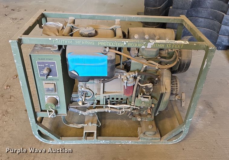 image for item DZ3809 2008 Dewey Electronics MEP501A generator