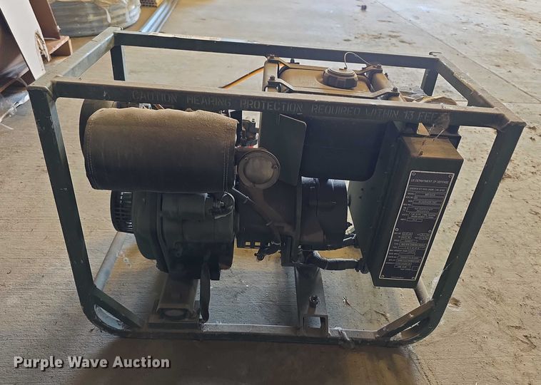 image for item DZ3809 2008 Dewey Electronics MEP501A generator