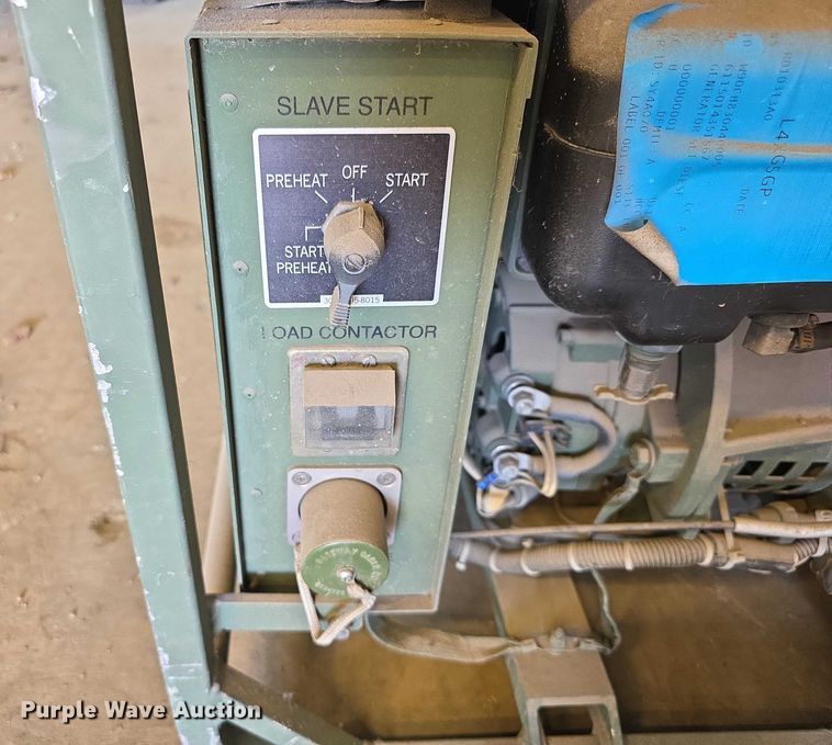 image for item DZ3809 2008 Dewey Electronics MEP501A generator