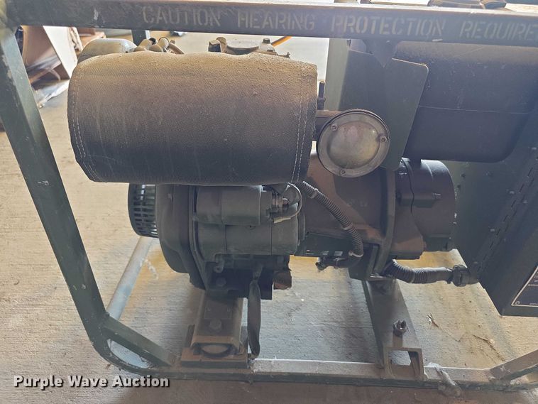 image for item DZ3809 2008 Dewey Electronics MEP501A generator