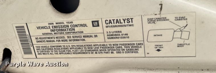 image for item EA1924 2006 Chevrolet Malibu 