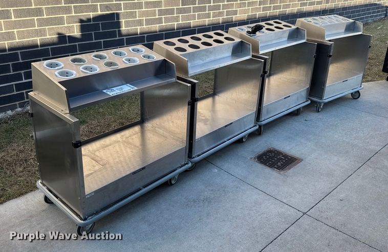 image for item EA2248 (4) Lakeside silverware carts