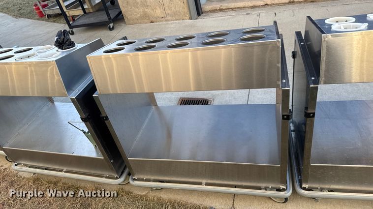 image for item EA2248 (4) Lakeside silverware carts