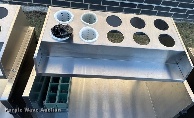 image for item EA2248 (4) Lakeside silverware carts