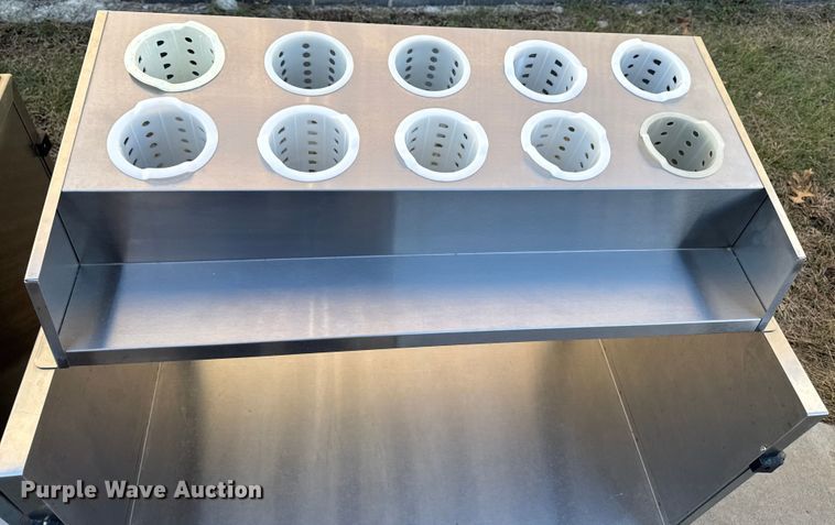 image for item EA2248 (4) Lakeside silverware carts