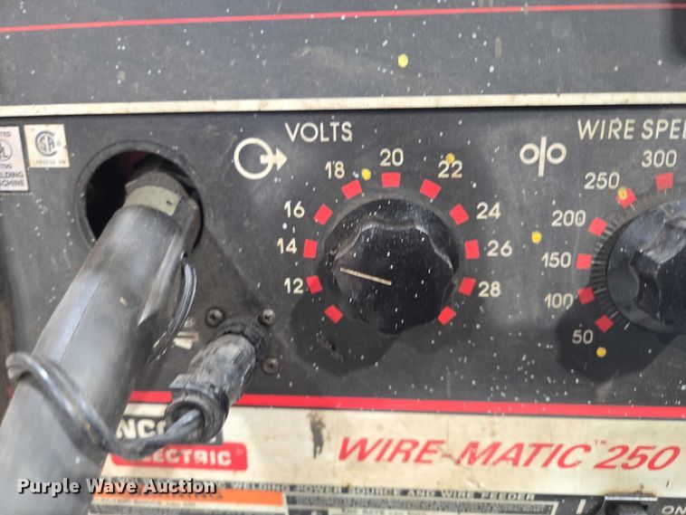 image for item EB1226 Lincoln Wire Matic 250 welder
