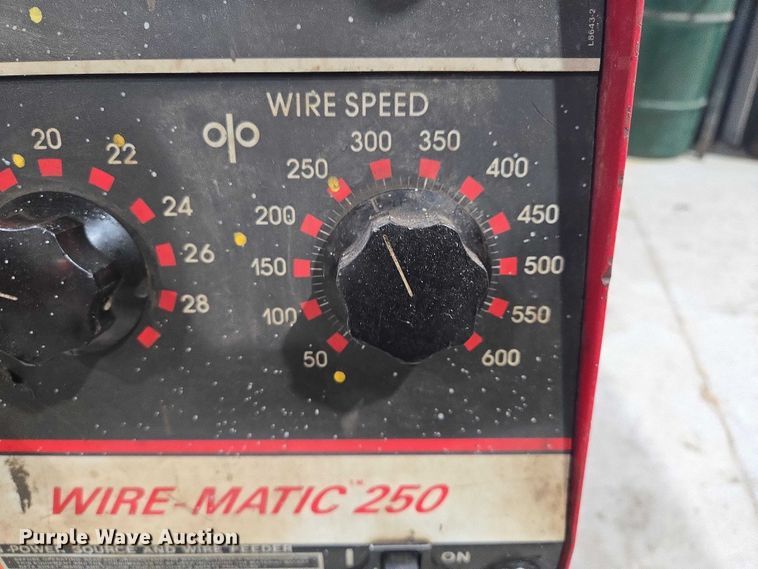 image for item EB1226 Lincoln Wire Matic 250 welder