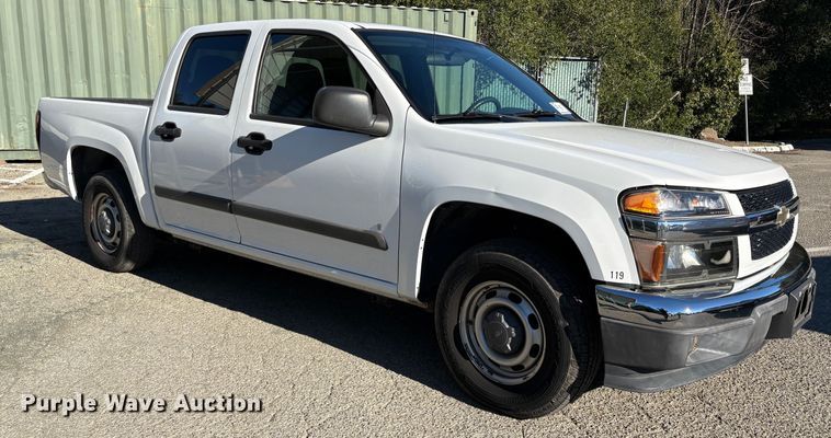 image for item EC8196 2008 Chevrolet Colorado Crew Cab pickup truck