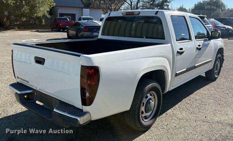 image for item EC8196 2008 Chevrolet Colorado Crew Cab pickup truck