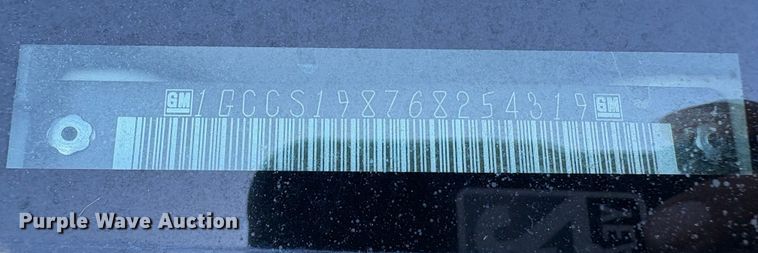 image for item EC8197 2006 Chevrolet Colorado Ext. Cab pickup truck