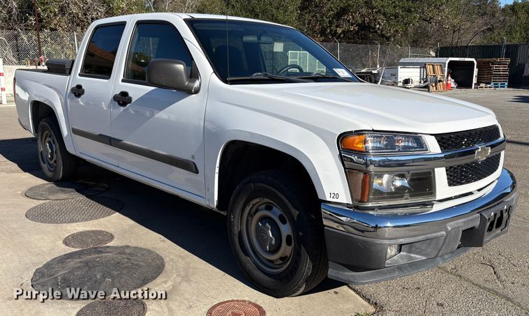 image for item EC8198 2008 Chevrolet Colorado Crew Cab pickup truck