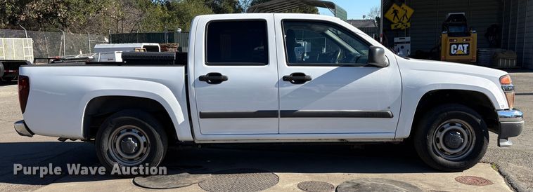 image for item EC8198 2008 Chevrolet Colorado Crew Cab pickup truck