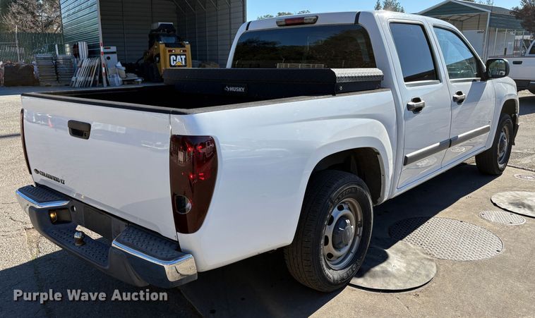 image for item EC8198 2008 Chevrolet Colorado Crew Cab pickup truck