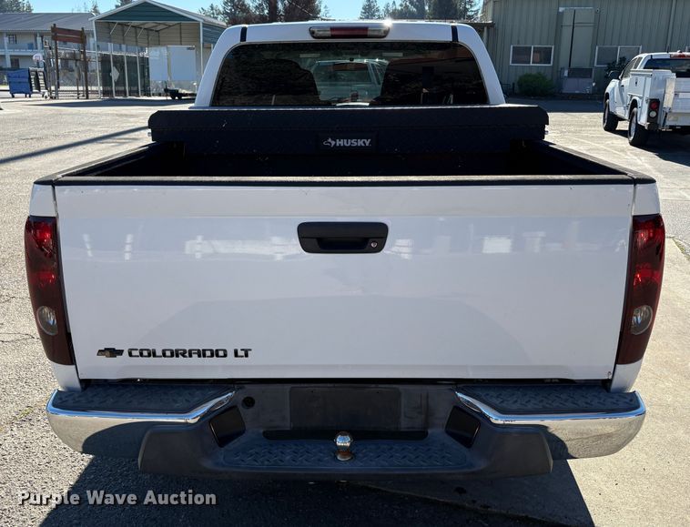 image for item EC8198 2008 Chevrolet Colorado Crew Cab pickup truck