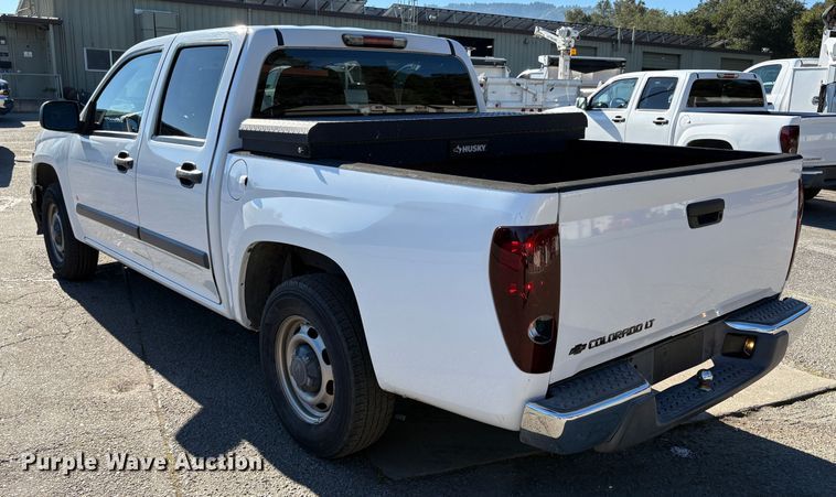 image for item EC8198 2008 Chevrolet Colorado Crew Cab pickup truck