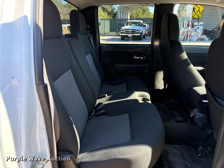 image for item EC8198 2008 Chevrolet Colorado Crew Cab pickup truck