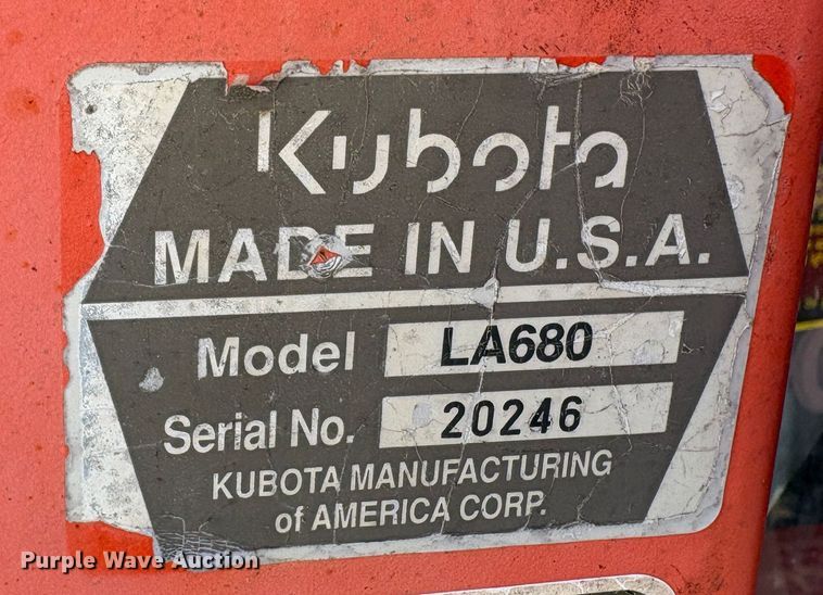 image for item EC8200 Kubota L4200 tractor