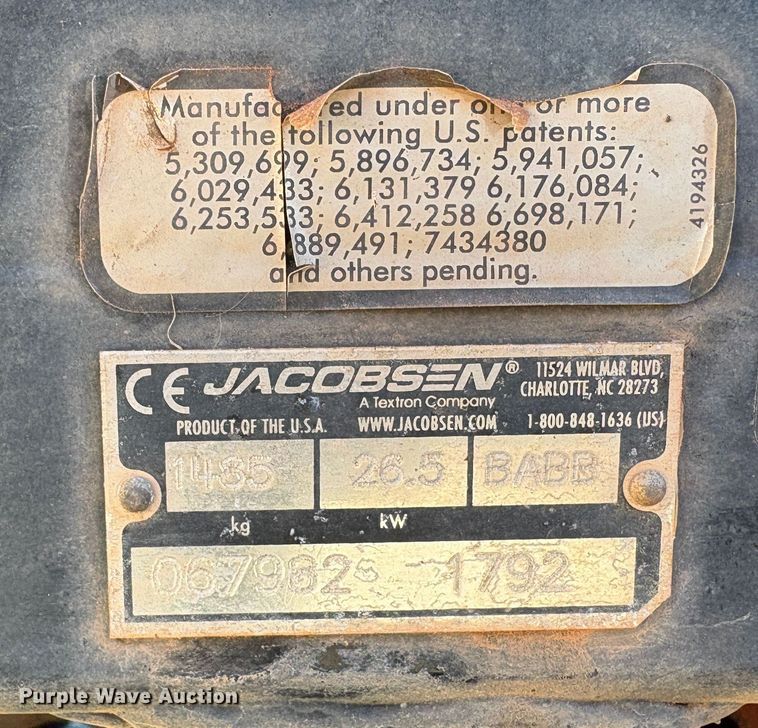 image for item EC8201 Jacobsen LF570 reel mower