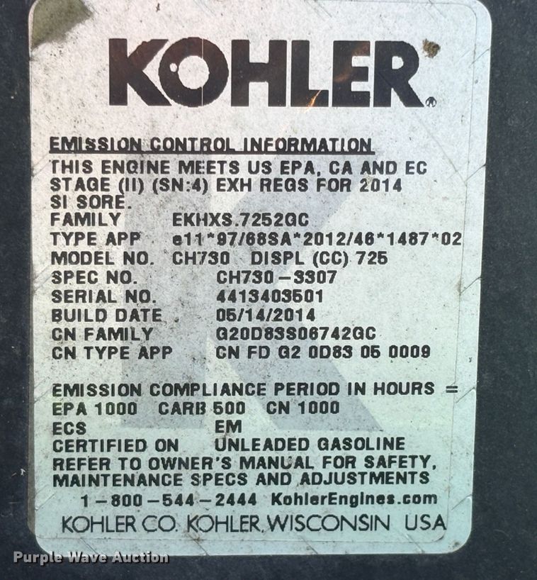 image for item EC8203 2014 John Deere 800 aerator