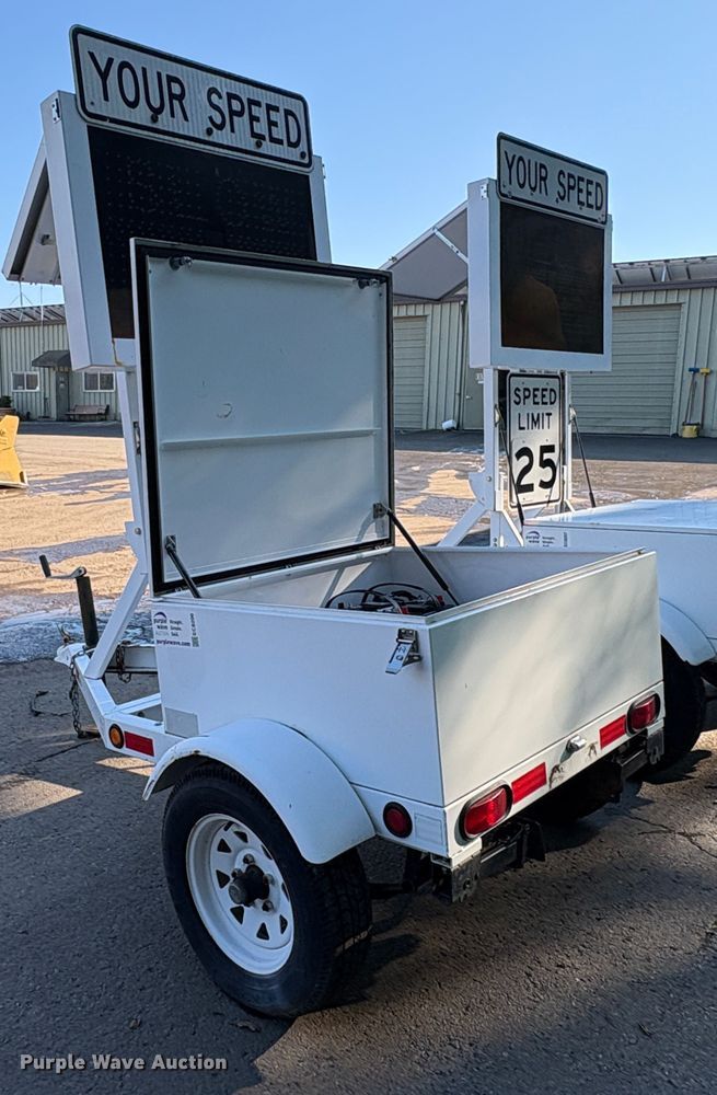 image for item EC8206 2011 Kustom Signals radar trailer