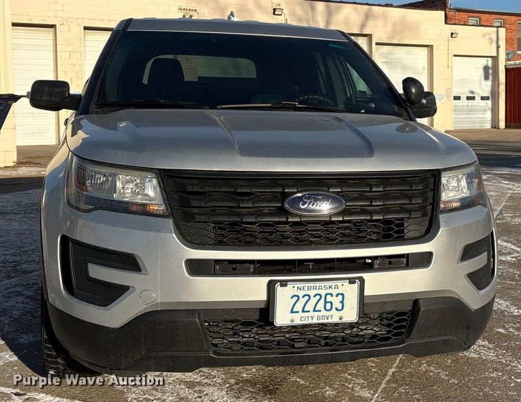 image for item EE4387 2016 Ford Explorer Police Interceptor SUV