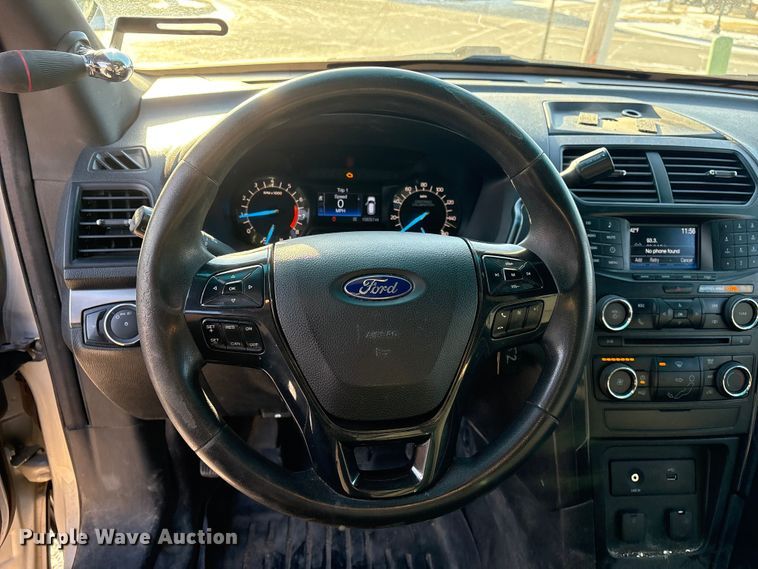 image for item EE4387 2016 Ford Explorer Police Interceptor SUV