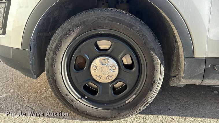 image for item EE4387 2016 Ford Explorer Police Interceptor SUV